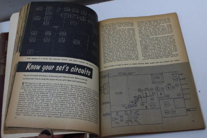 Lot of Vintage Electronics Repair/TV/Radio Manuals Books 50s 60s 70s 80s – Image 8