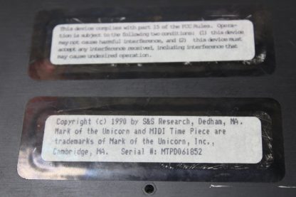 MOTU Mark Of The Unicorn MIDI Timepiece MTP 8x8 128Ch Partially Tested - Image 11