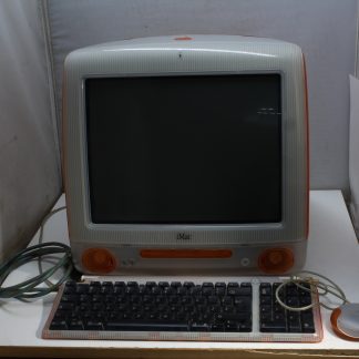 Vintage Apple iMac G3 Tangerine 333 MHz PowerPC 750 avec accessoires originaux