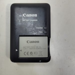 Chargeur de batterie caméra + Batterie CANON CB-2LC 8.7V 0.7A