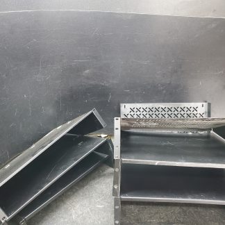 Lot de 7 tablettes rackmount - rack (serveur, audio) - différentes grandeur