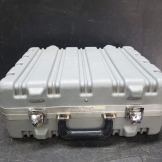 Malette de transport grise rigide 18" x 15 " x 7"