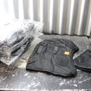 10 x Pioneer Flame Resistant Quilted Hard Hat Liner-Black 566A-V4511070 BLACK