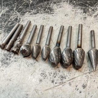 10 pieces Carbide Rotary Burrs
