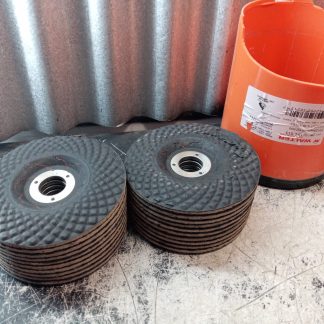 20 x WALTER FLEXCUT A-36-X-FLEX Flexible Grinding Wheels 5" x 7/8" # 15-L 513