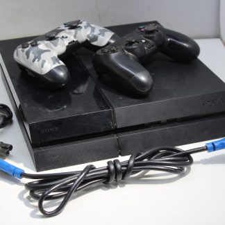 Sony Playstation 4 PS4 CUH-1001A 500GB w/ 2 Controllers, Cables, Disc