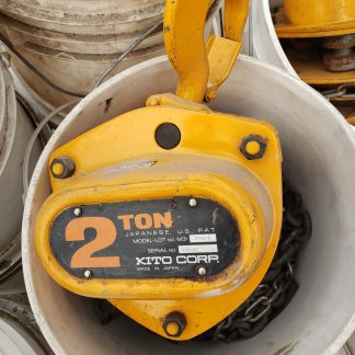 Palan à chaîne 2 ton - chain block KITO