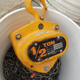 Palan à chaîne 1/2 ton - chain block KITO