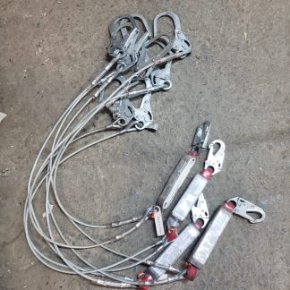 Lot de 4x lignes de vie 6 pieds - 3M PROTECTA 1340452C - inspecté en 2024 (travail hauteur)