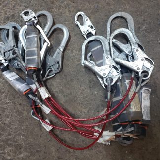 Lot de 8x lignes de vie 4 pieds - DYNAMIC FP763144 - inspecté en 2024 (travail hauteur)