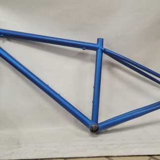 Fixed bike frame - Steel - Blue - 42cm seat tube