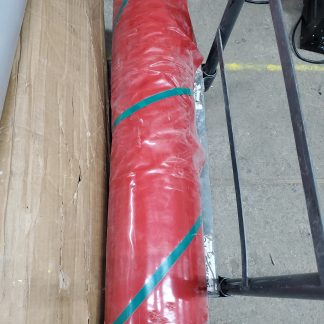 Red LDPE Film - 0.006" Thick x 20 ft. Wide x 100 ft. Long - NEUF -