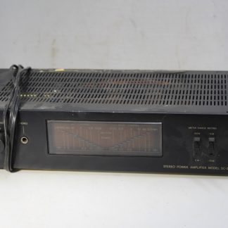 Aurex SC-335 MKII-S Stereo Amplifier, Powers On, Right Channel Not Working, Missing Panel Screws