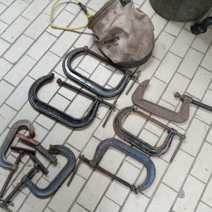 7 serres / c-clamps 6" - 8" - 10"