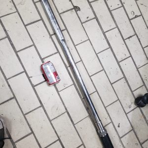 Grosse barre - clé - ratchet 42" de long, 3/4" drive dynamométrique  100/600 Ft P