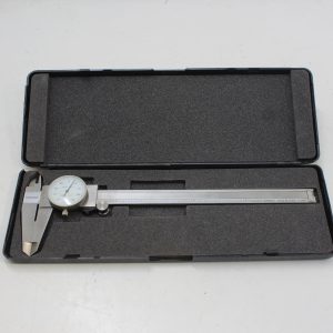 FOWLER 52-008-708-0 Dial Caliper, 0 - 8" Range, White Case