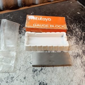 Mitutoyo Steel Rectangular Gauge Block 611681-231 100mm