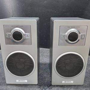 Pair Of Hitachi HS-M1 MKII 30W Speakers Set Vintage Retro Wall Mount