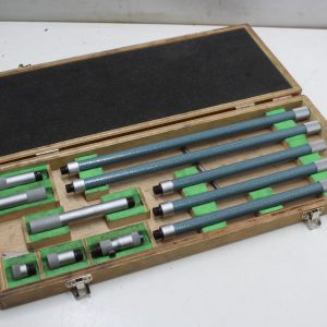 Mitutoyo 137-210 Tubular Vernier Inside Micrometer Extension Rod Type Carbide