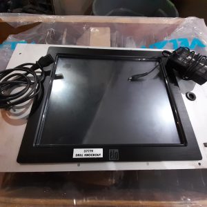 ELO Touch Solution ET1739L-7CWA-1-NPB-G 17" Touchscreen mounted on aluminium panel - used + Power Supply