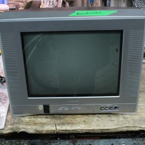 Vintage Télévision CRT Toshiba Color TV Model 14AF44 - 14 pouces