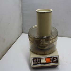 Vintage General Electric Food Processor 1970s Tested And Working PR100C 8403