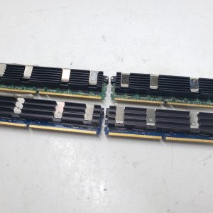 Lot of 4x RAM NUIMPACT NUA-MP800/8GKT - Mac Pro 8 Go (2x 4 Go) DDR2 800 FB-DIMM ECC