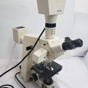 Zeiss Axioskop microscope with 451487 power supply + lamp holder 447216