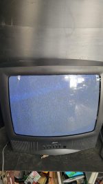 Télévision cathodique Zenith 18 pouces