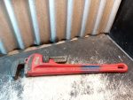 Ridgid Heavy Duty pipe wrench 18"