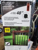 Ensemble de barratins pour rampe de 48" - NEUF -