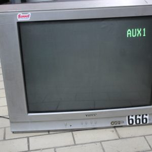 Télévision cathodique 30'' + VCA
