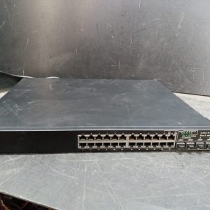 DELL PowerConnect Ethernet Network Switch 6224 (Not fully tested but it's power on)