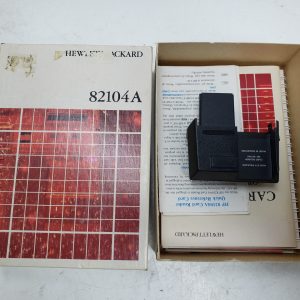 Hewlett Packard HP 82104A Magnetic Card Reader In Box