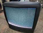 Télévision TV cathodique CRT 20" - entrées RCA et coaxial
