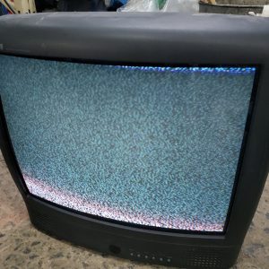 Télévision TV cathodique CRT 20" - entrées RCA et coaxial