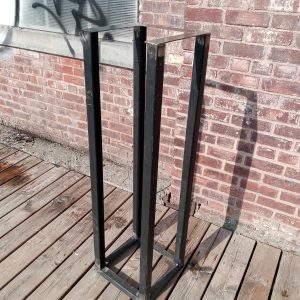 Rangement - Support- Rack à bûches HEAVY DUTY 13" x 13" x 47-1/2"