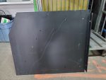 Plaque en métal 33" x 23" x 0.5"