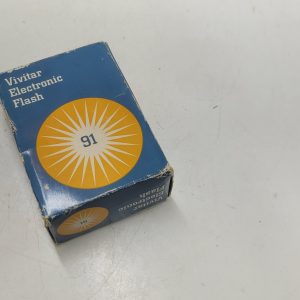 Vivitar 91 electronic flash [with box and manuals]