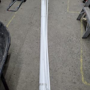 Lot de 20 Alexandria Moulding 11/16-inch x 11/16-inch x 8 ft. Primed Finger Jointed Pine Quarter Round