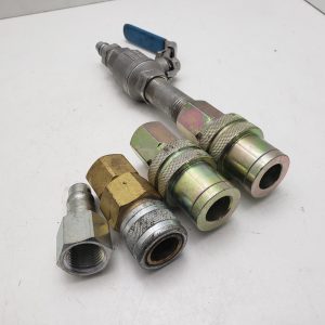 Lot de 4x raccords fitting pneumatique 1/2" - commercial industriel