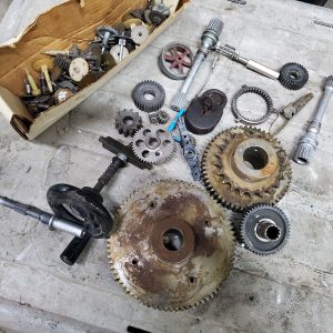 Lot d'engrenages / gears / swag en métal pour art et upcycling