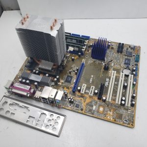 Motherboard ASUS A8N-E Rev 2 - with RAMs, CPU and heatsink