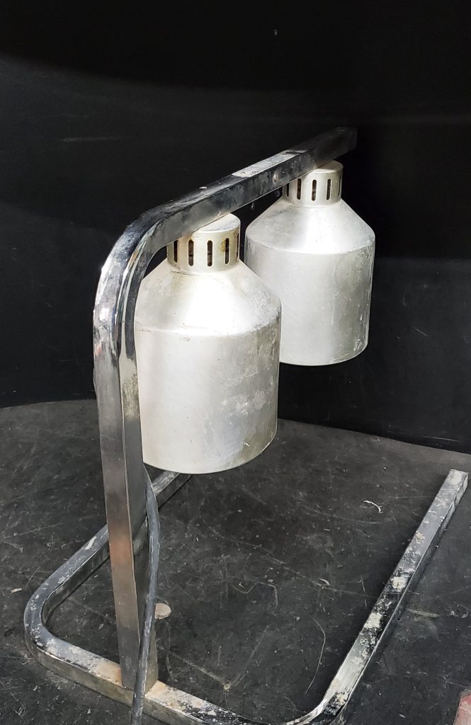 Lampe chauffante pour aliments commerciale - Chauffe-plats vintage