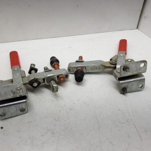 Lot of 2x DE-STA-CO 210 Horizontal Handle Hold Down Action Clamp