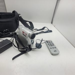 JVC GR-D375U Mini DV Camcorder with battery, cable, remote and bag [functional]