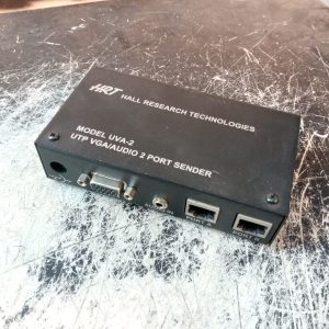 HALL RESEARCH TECHNOLOGIES UTP VGA/AUDIO 2 Port Sender MODEL UVA-2 (No Power Supply)