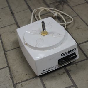 CUISINART DLC-8 Food Processor  Motor  sold as is for parts or repair