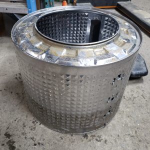 Cuve de laveuse - pit a feu