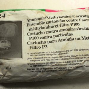 3M 60924 – Combinaison cartouche/filtre P100 contre ammoniac et méthylamine